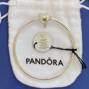 Pandora Moments Infinity Heart Bangle
